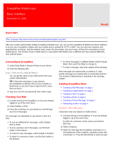 Novell GroupWise 8 Quick start guide