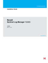 Novell Sentinel Log Manager 1.0 User guide