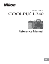 Nikon COOLPIX L340 User manual