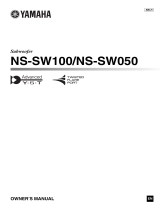 Yamaha NS-SW050 User manual
