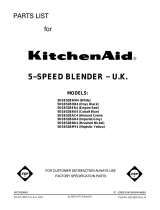 KitchenAid 5KSB52BWH4 Template