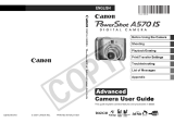 Canon Powershot A570 IS User guide