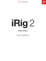 IK Multimedia IPIRIG2PLGIN User manual