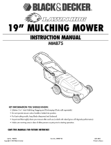 Black & Decker MM875 TYPE1 Owner's manual