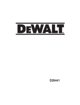 DeWalt D26441K Installation guide