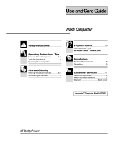 GE GCG950T-01 Owner's manual