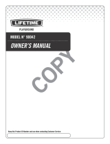Lifetime 90042 Owner's manual
