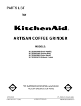 KitchenAid 5KCG100SPM0 Template