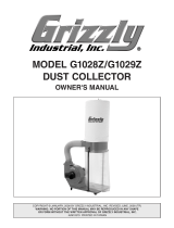 Grizzly G1029Z Owner's manual