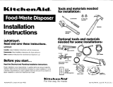 KitchenAid KCDS250S0 Installation guide
