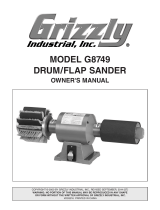 Grizzly G8749 Owner's manual