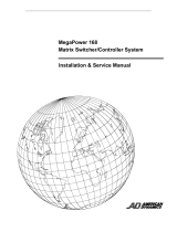 American Dynamics MegaPower 168 Installation and Service Manual
