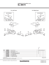 Shimano SL-M670 Exploded View