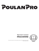 Poulan Pro PR650RWD Owner's manual