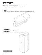 QSC AD-S52T User manual