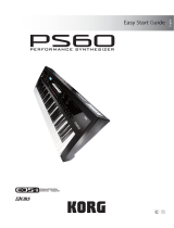 Korg PS60 Easy Start Guide
