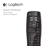 Logitech Harmony 350 Control User manual