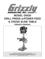 Grizzly G0520 User manual