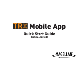 Magellan TRX Series TRX Mobile App Quick start guide