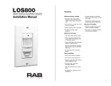 RAB Lighting LOS800I/120 Operating instructions