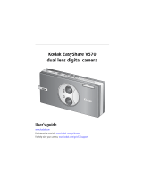 Kodak EasyShare V570 User manual