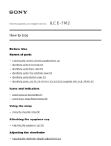 Sony ILCE-7M2 Owner's manual