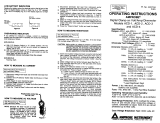 Amprobe ACD-1, ACD-2, ACD-3 & ACD-4 Ohmmeter User manual