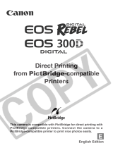 Canon EOS Digital Rebel User manual