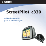 Garmin StreetPilot® c330 User guide