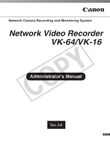 Canon VK-64 v2.0 User manual