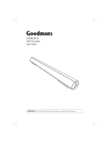 Goodmans GDSB02BT20 User manual