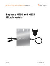 enphase M250 and M215 Microinverter Operating instructions