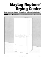 Maytag NEPTUNE WASHER Installation guide