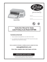 Globe Food Equipment GSP30A Installation guide