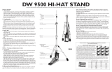 DW 9500 Hi-Hats Owner's manual