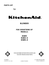 KitchenAid KSB5SS0B3 Template