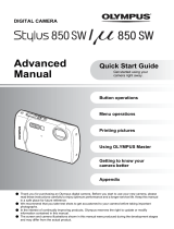 Olympus Stylus 850SW User manual