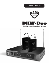 Nady DKW-Duo User manual
