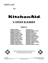 KitchenAid KSB5MC4 Template