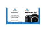 KONICA DYNAX 5D Owner's manual