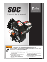 Beckett SDC Oil Burner User manual