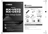 Yamaha RX-V573 Installation guide