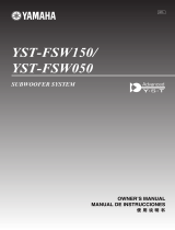 Yamaha YST-FSW150 User manual