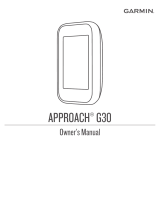 Garmin Approach Approach® G30 Owner's manual