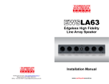 Earthquake Sound EWS-LA63 User manual