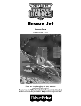 Mattel Rescue Heroes Voice Tech Rescue Jet Owner's manual