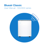 Blueair 605 User manual