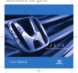 Honda Civic Hybrid Quick start guide