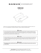 Sanus VMCA9 User manual