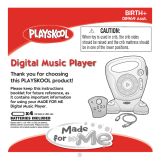 Hasbro Made for Me MP3 Player Blue User manual